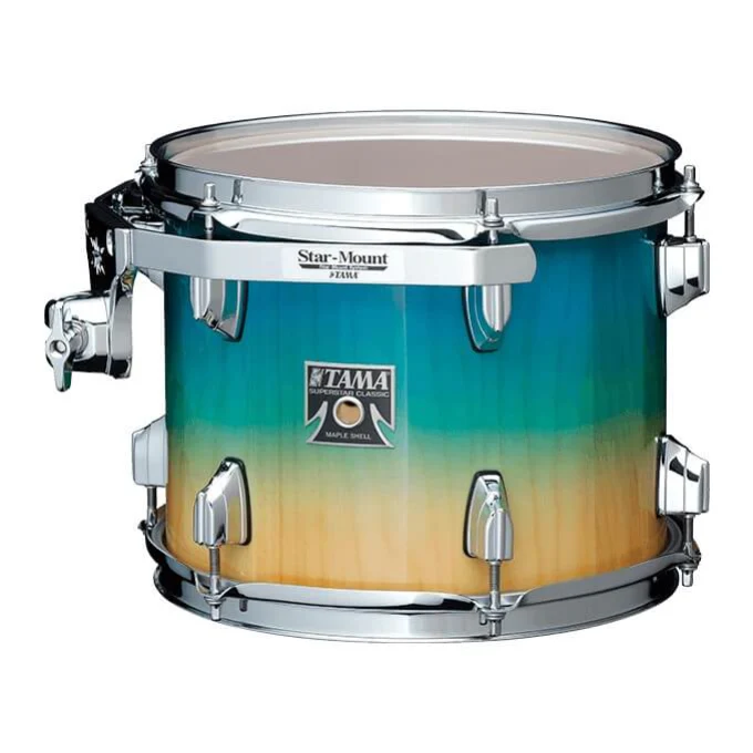 Tama SuperStar Classic 22" 5-Pce Drum Kit Shell Pack - 22/10/12/16 with 14" Snare - Caribbean Lacebark Pine Fade - Image 2