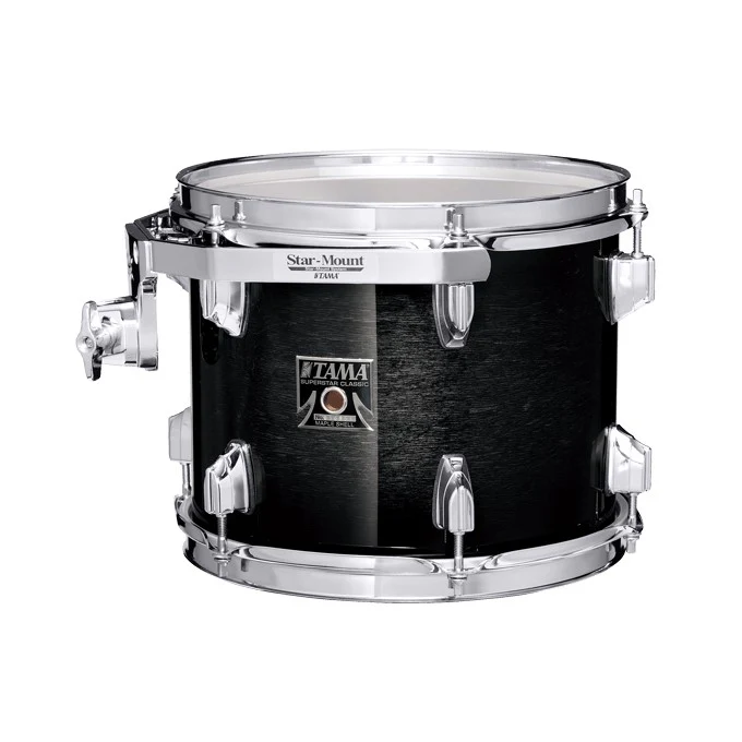 Tama SuperStar Classic 22" 5-Pce Drum Kit Shell Pack - 22/10/12/16 with 14" Snare - Transparent Black Burst - Image 3