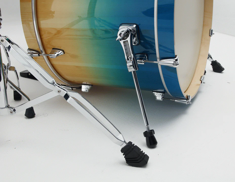 Tama Superstar Classic Maple 7pc Drum Shell Pack in Caribbean Lacebark Pine Fade - Image 3