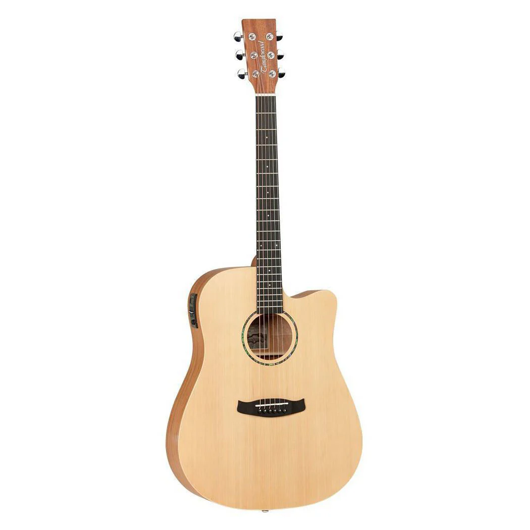Tanglewood Roadster 2 Dreadnought Cutaway Acoustic/Electric Guitar with Pickup - Image 6
