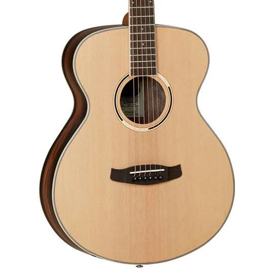 Tanglewood TDBTFEB Discovery Exotic Folk Acoustic Guitar in Ebony - Image 5