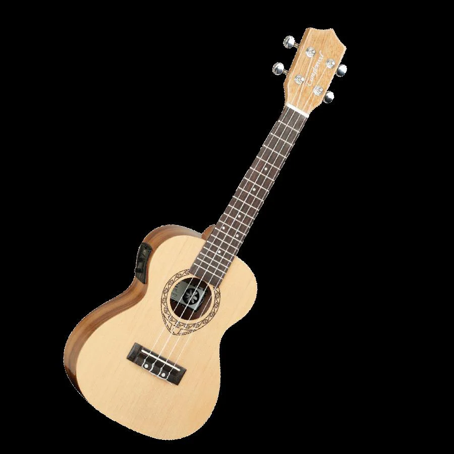 Tanglewood Tiare Concert Ukulele with Pickup - Luxury Satin Spruce and Koa - Image 2