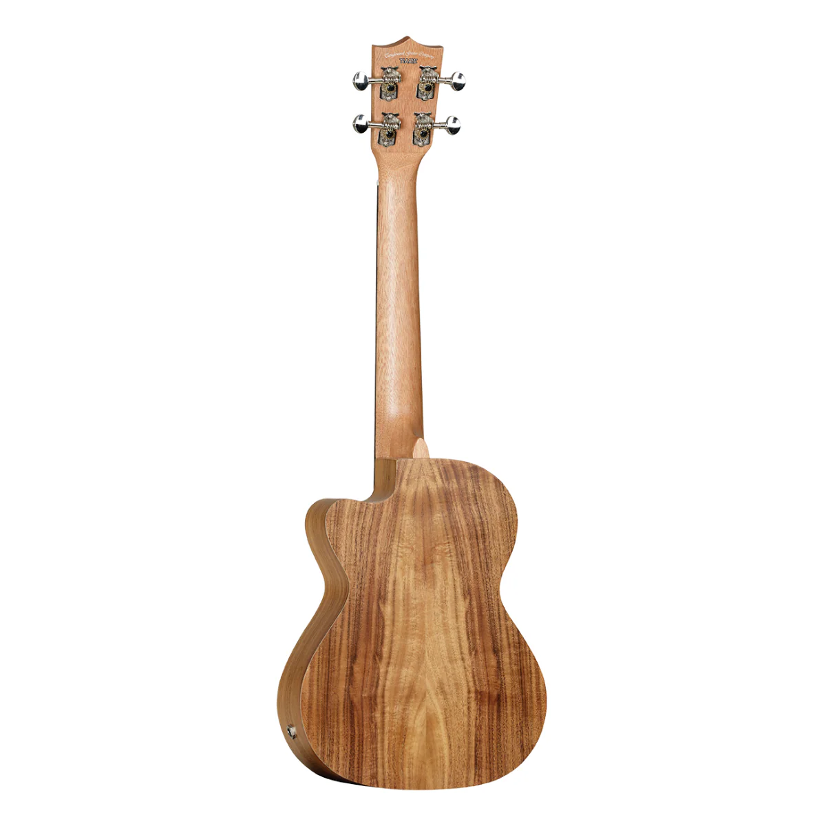 Tanglewood Tiare Tenor Ukulele with Pickup and Gig Bag - Natural Satin Figured Koa - Image 5