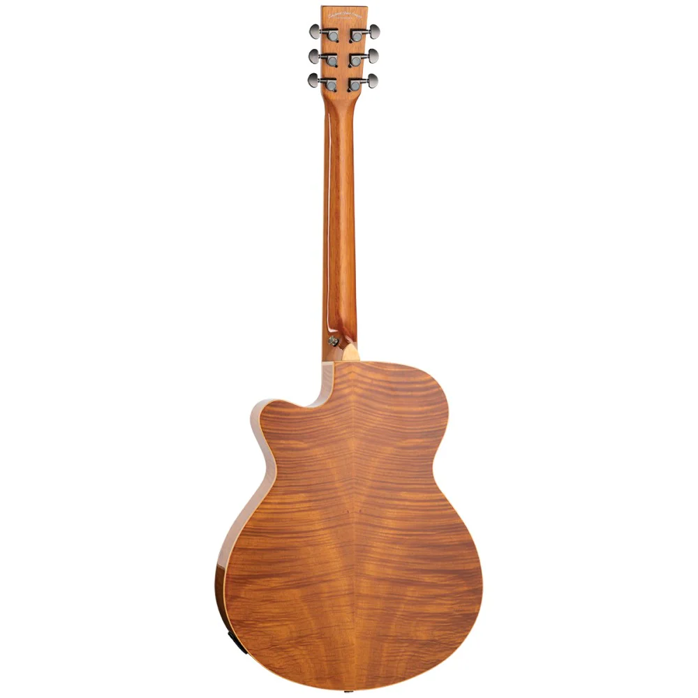 Tanglewood TRSFCEFMH Reunion Super Folk Cutaway Acoustic Guitar with Pickup - Natural Gloss - Image 2