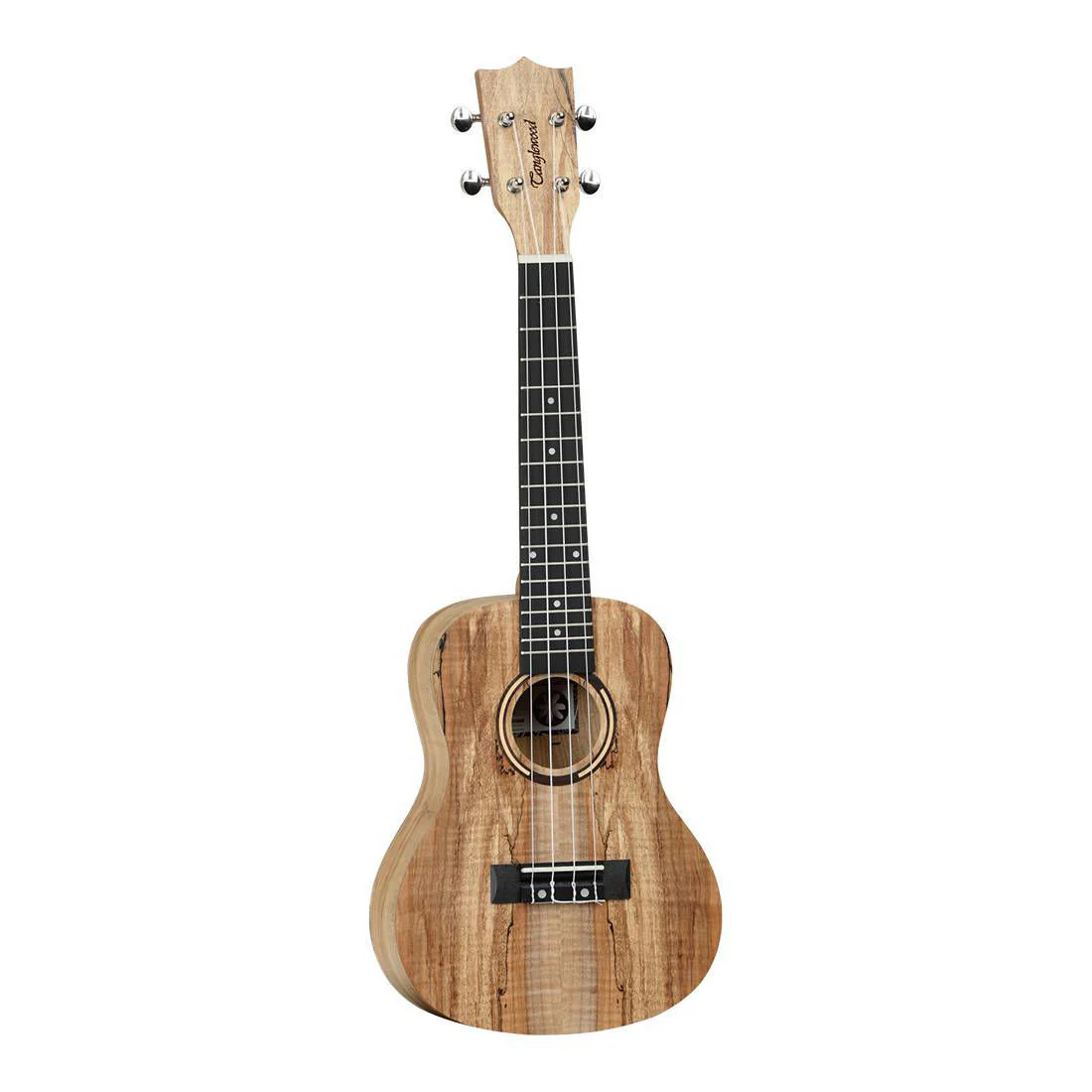 Tanglewood TUT10B Tiare Concert Ukulele in All Spalted Maple with Bag - Image 4