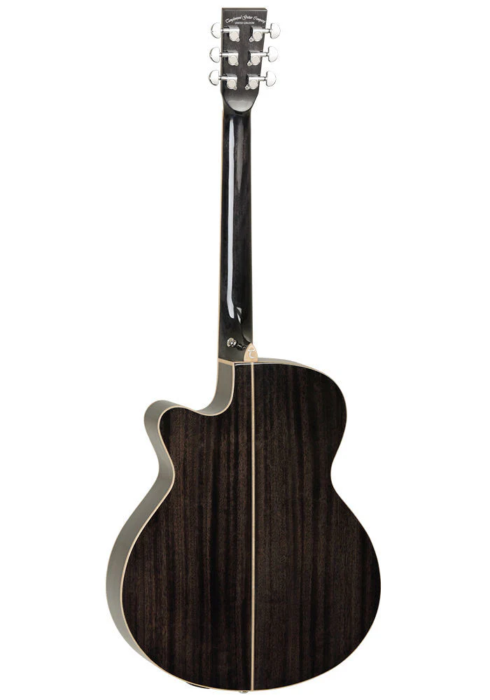 Tanglewood TW4BS Winterleaf Super Folk Acoustic Guitar in Black Shadow Gloss with Pickup - Image 6