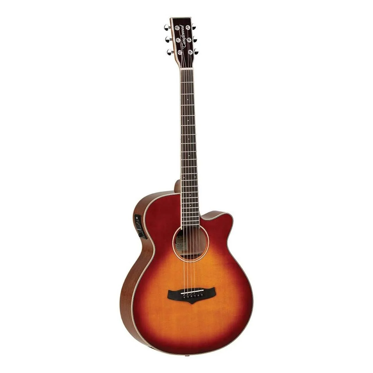 Tanglewood TW4SB Winterleaf Super Folk Acoustic Guitar in Sunburst Gloss with Pickup