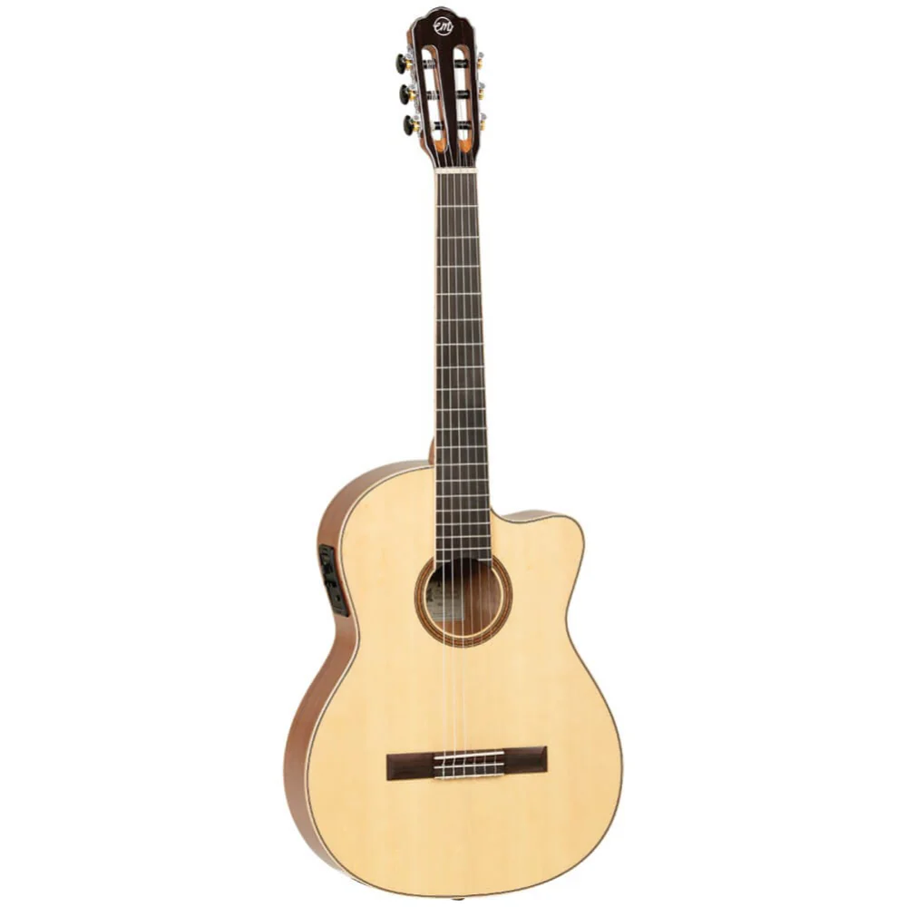 Tanglewood TWEMDC6 Enredo Madera Dominar Classical Cutaway Guitar with Fishman Preamp