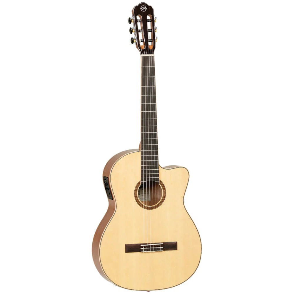 Tanglewood TWEMDC6 Enredo Madera Dominar Classical Cutaway Guitar with Fishman Preamp - Image 5