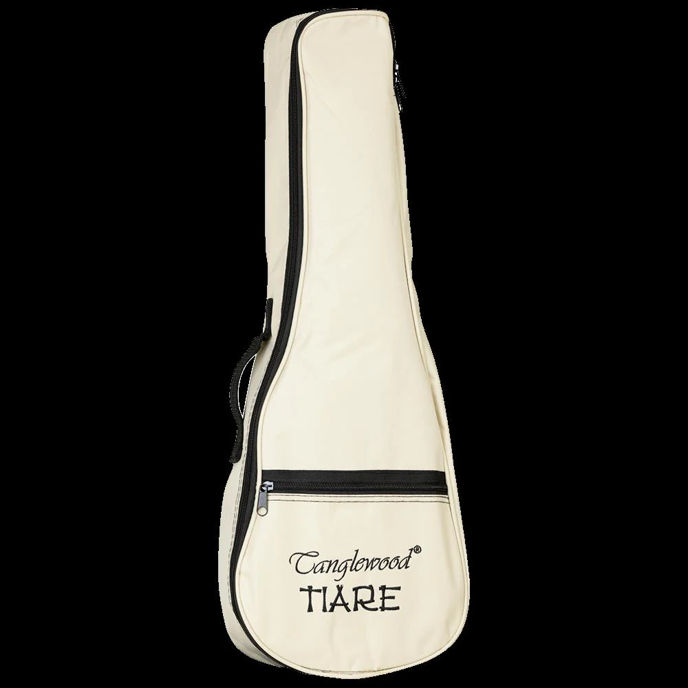Tanglewood TWT8E Tiare Concert Ukulele with Pickup and Gig Bag - Luxury Satin Koa - Image 2