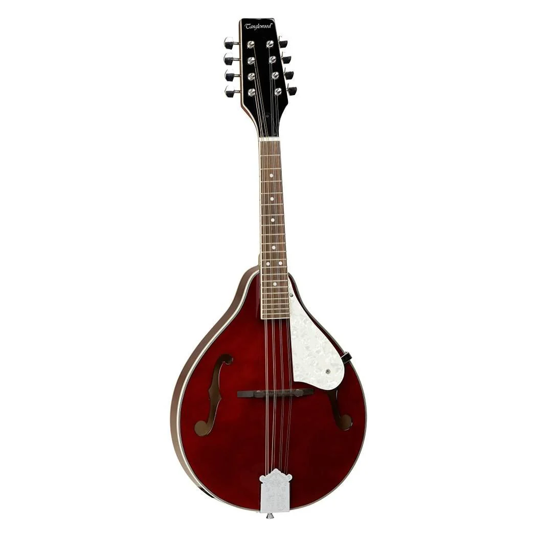 Tanglewood Union Series TWMTWRP Teardrop Mandolin - Wine Red - Image 4