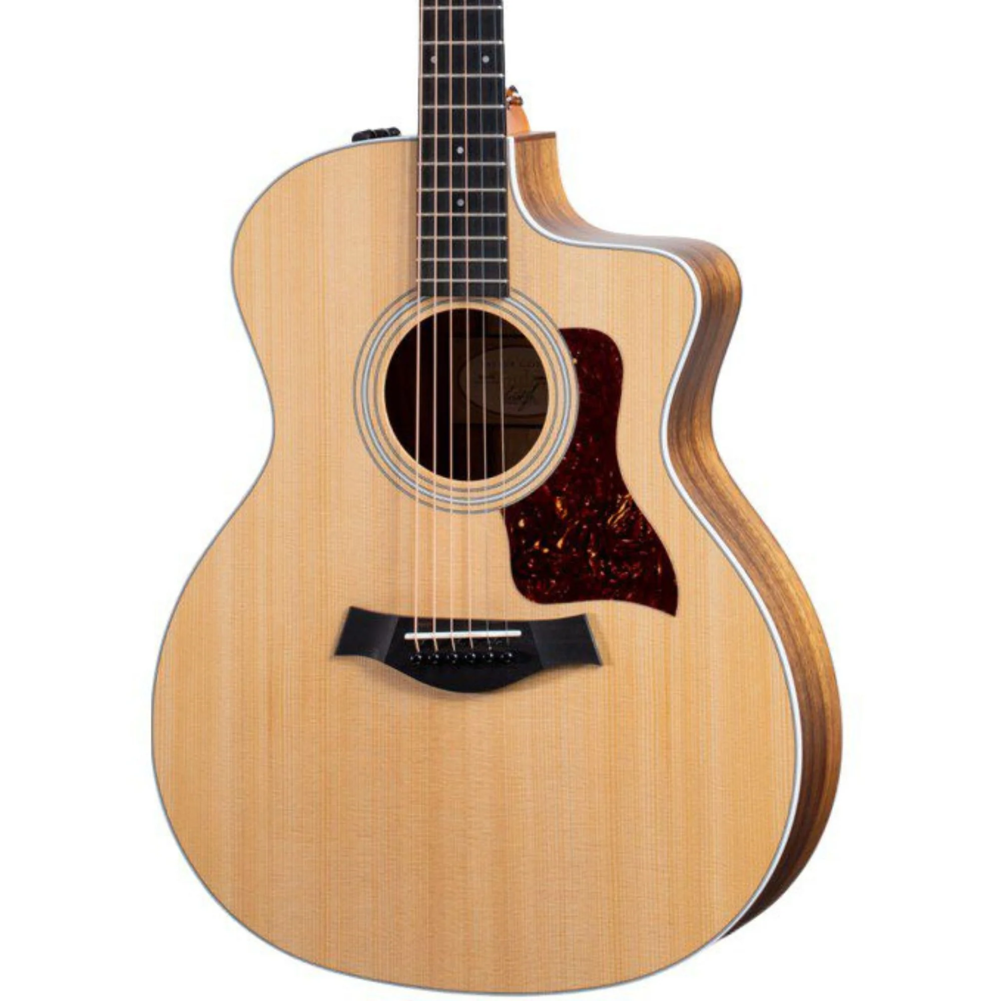 Taylor 214ce Cutaway Acoustic Guitar with Pickup - Koa - Image 3