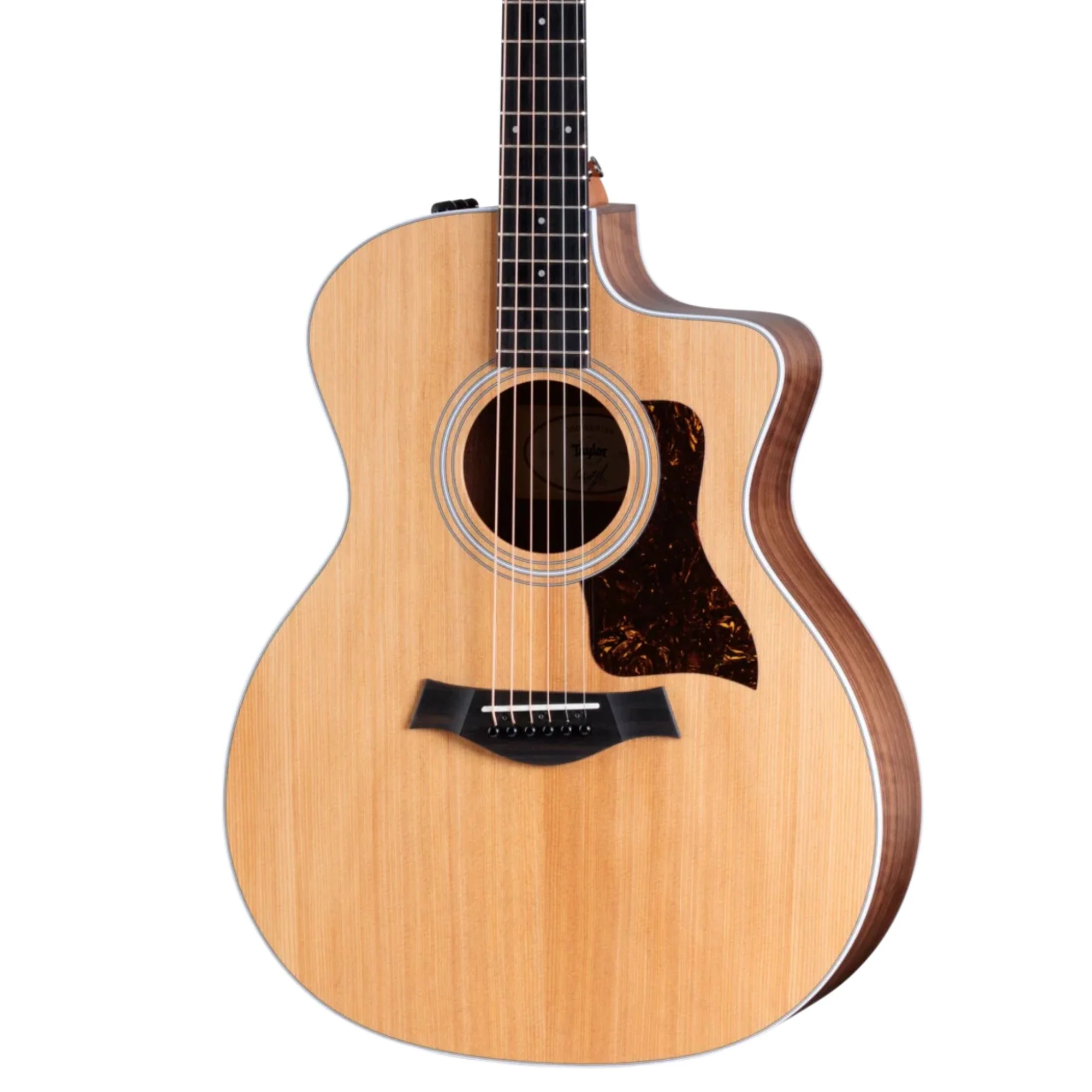 Taylor 214ce Cutaway Acoustic Guitar with Pickup - Spruce/Walnut - Image 3