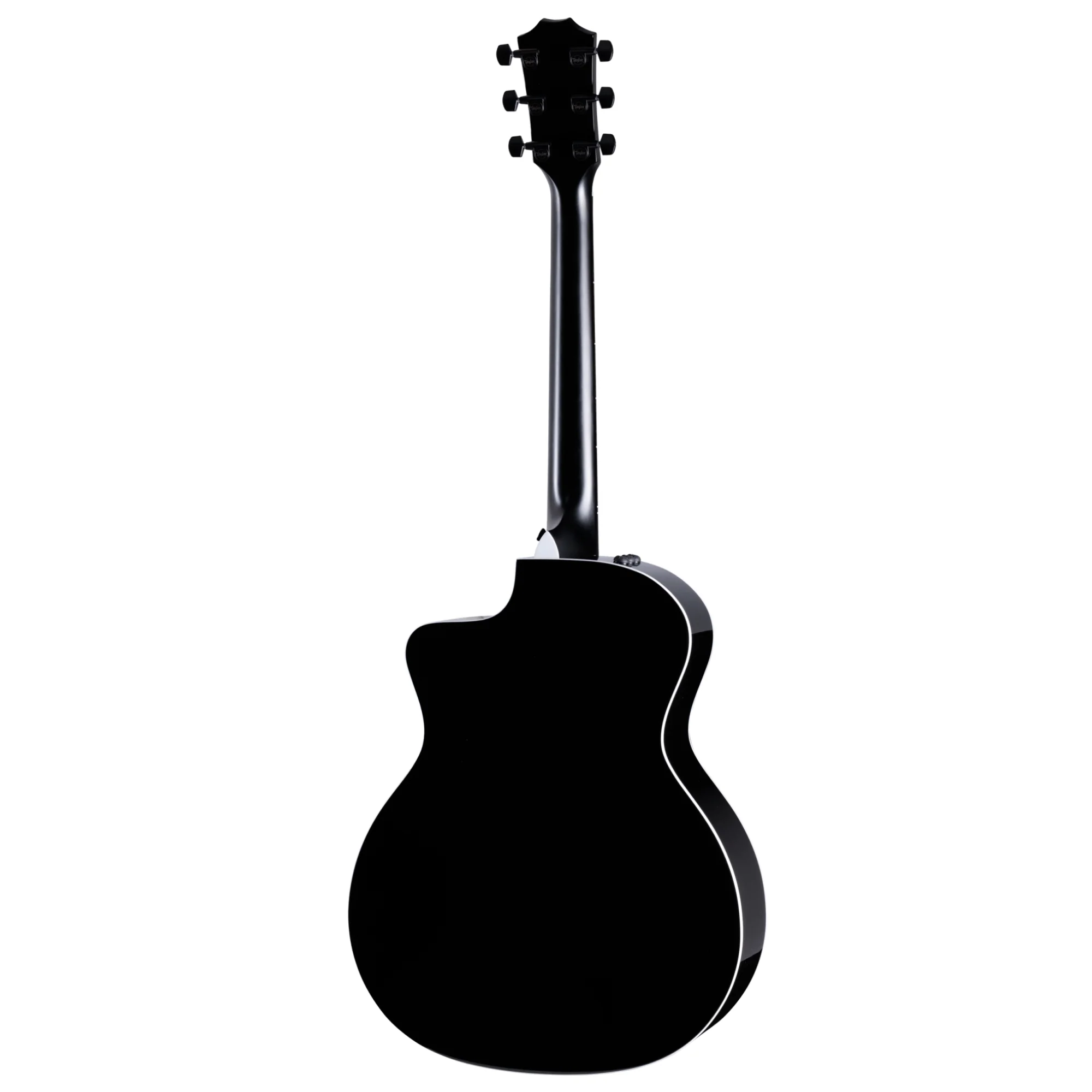 Taylor 214ce Special Edition Sapele/Engelman Acoustic Guitar - Trans Grey - Image 2
