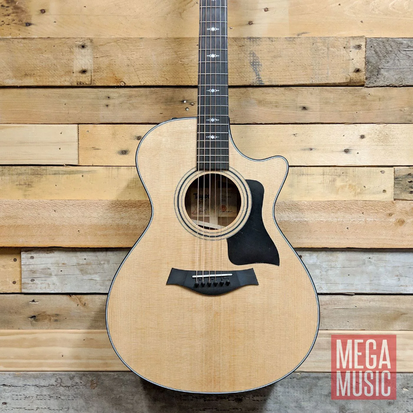 Taylor 312ce Cutaway Acoustic Guitar with Pickup - Spruce/Sapele - Image 3