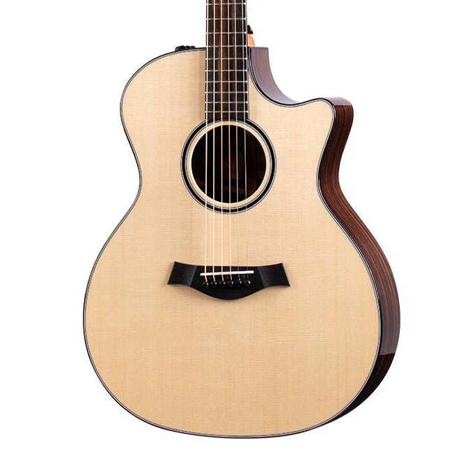 Taylor 414ce LTD Cutaway Acoustic Guitar with Pickup - Rosewood with Lutz Spruce Top - Image 3