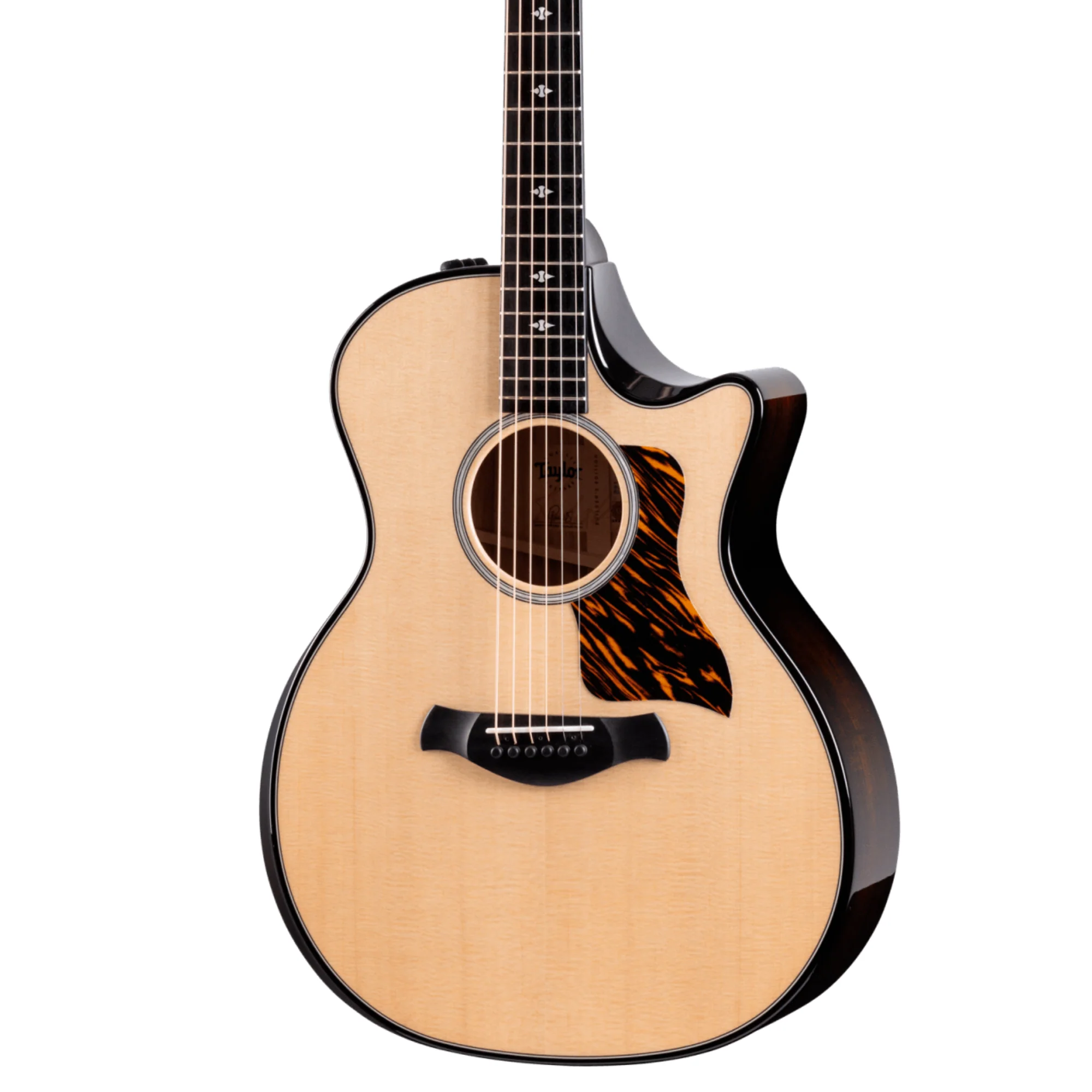 Taylor 514ce Builder's Edition Acoustic Guitar - Natural - Image 3