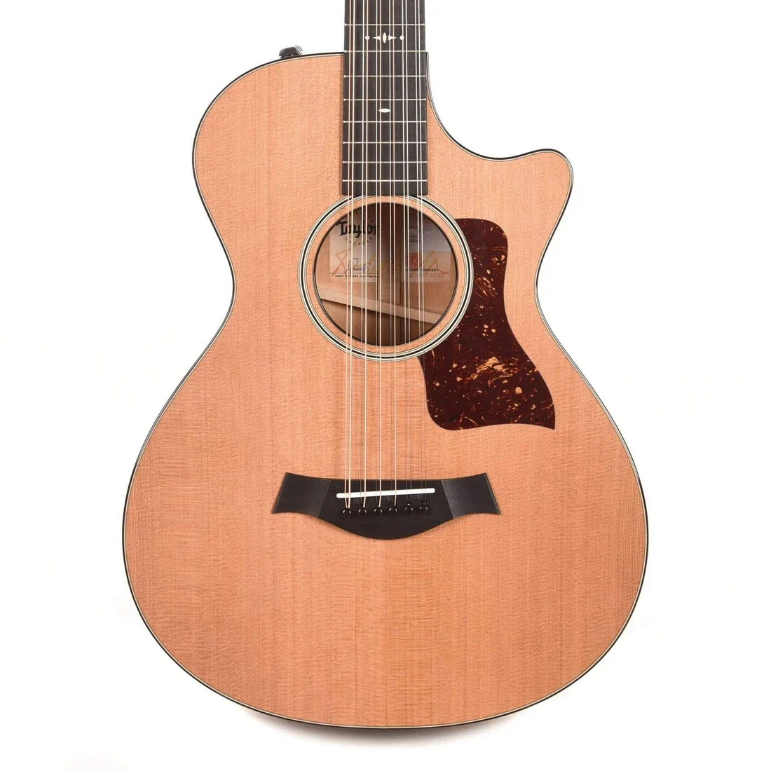 Taylor 552ce 12 String Cutaway Acoustic Guitar with Pickup - Cedar/Mahogany - Image 3