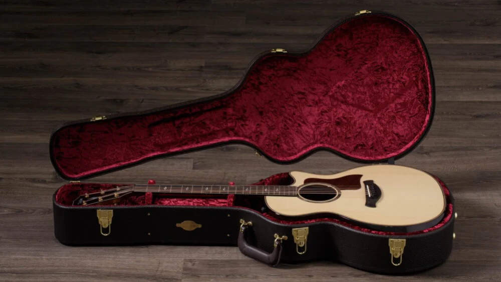 Taylor Builder's Edition 814ce Acoustic Guitar with Pickup - Rosewood/Adirondack - Image 9