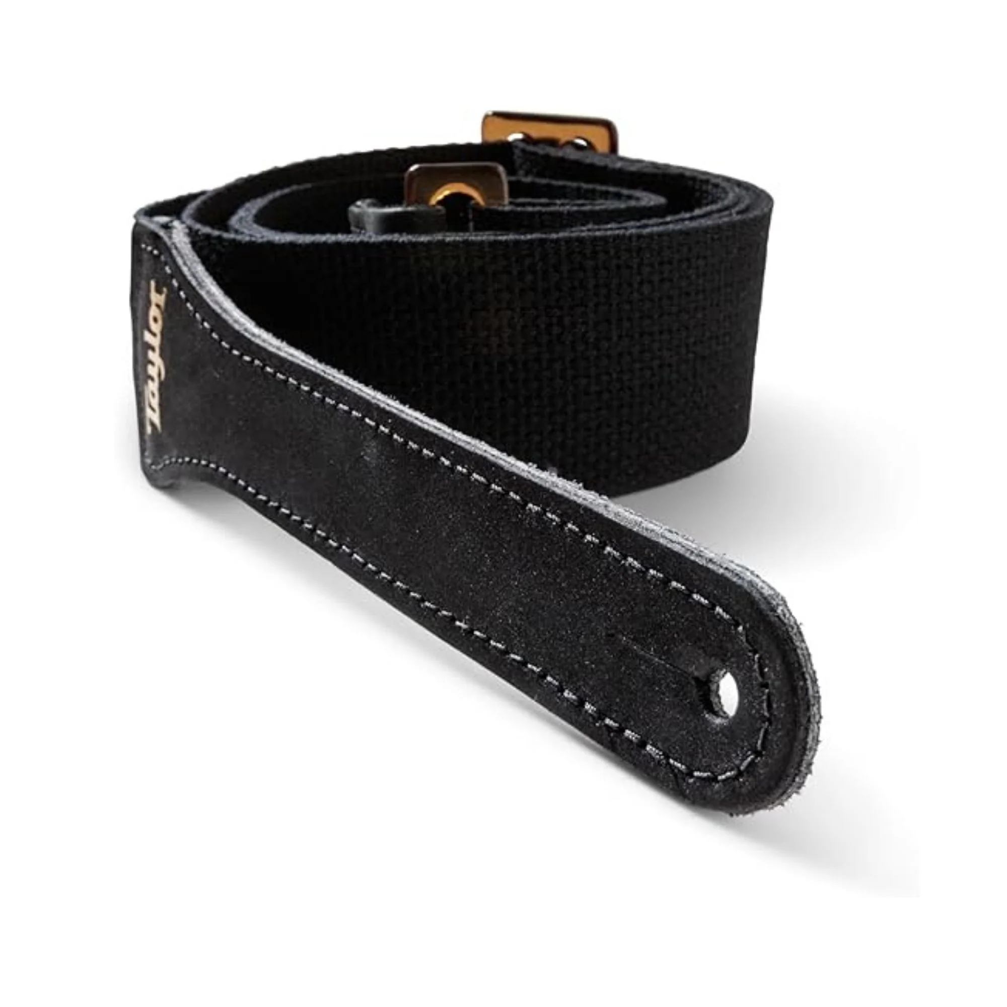 Taylor GS Mini 2 Guitar Strap - Cotton - Black - Image 2