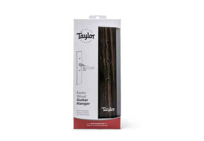 Taylor Guitar Hanger - Ebony - Acrylic Taylor Logo Inlay - Image 3