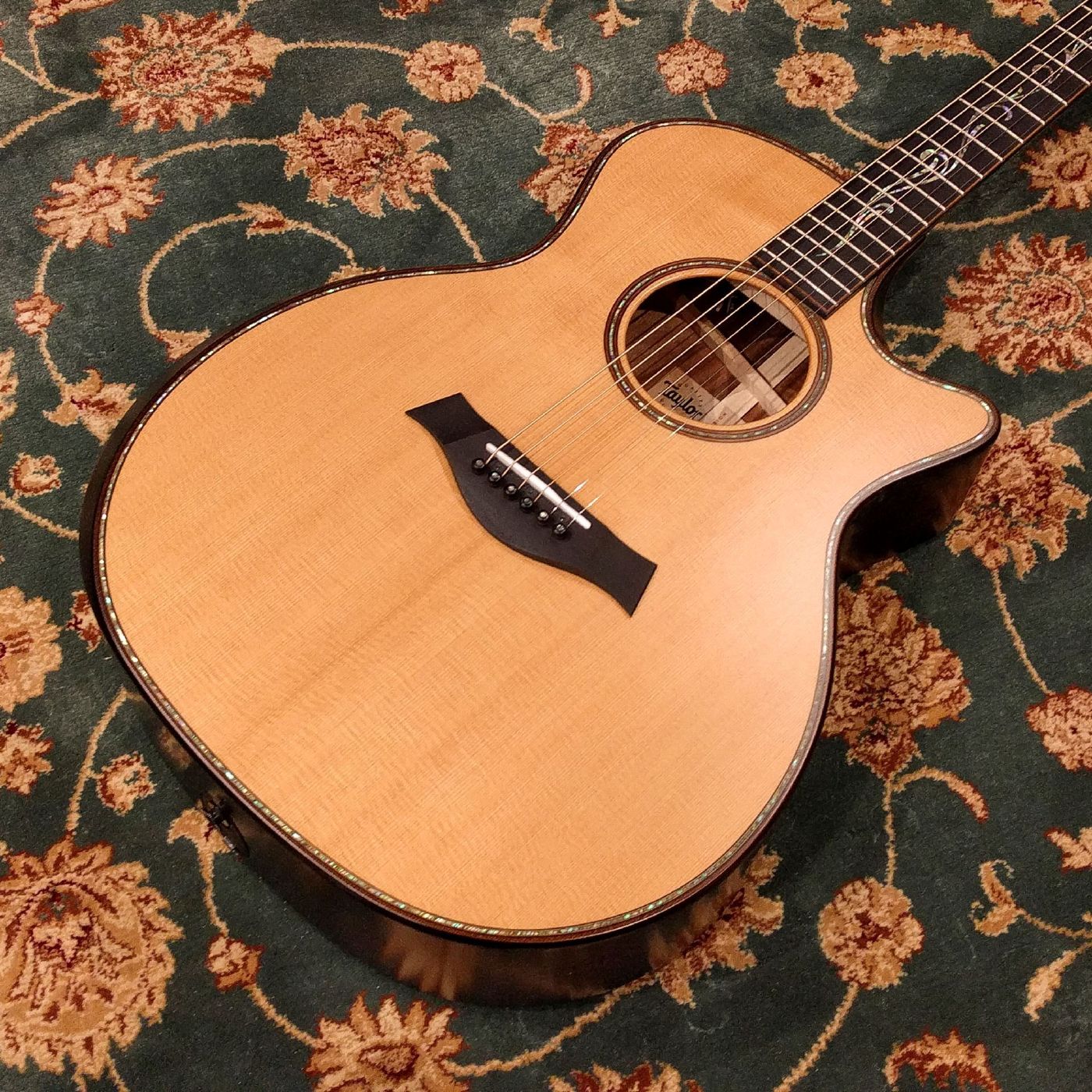 Taylor K14ce Builders Edition Cutaway Acoustic Guitar with Pickup - Image 3
