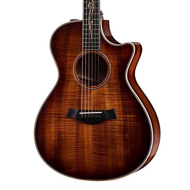 Taylor K22ce Cutaway Acoustic Guitar with Pickup in Koa/Koa - Image 3