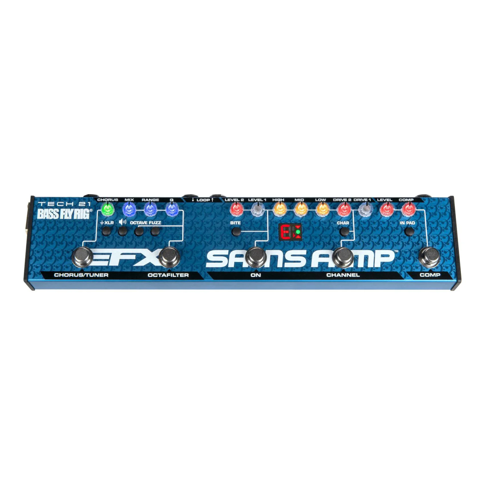Tech 21 Bass FlyRig Version 2 Guitar Effects Pedal - Image 6
