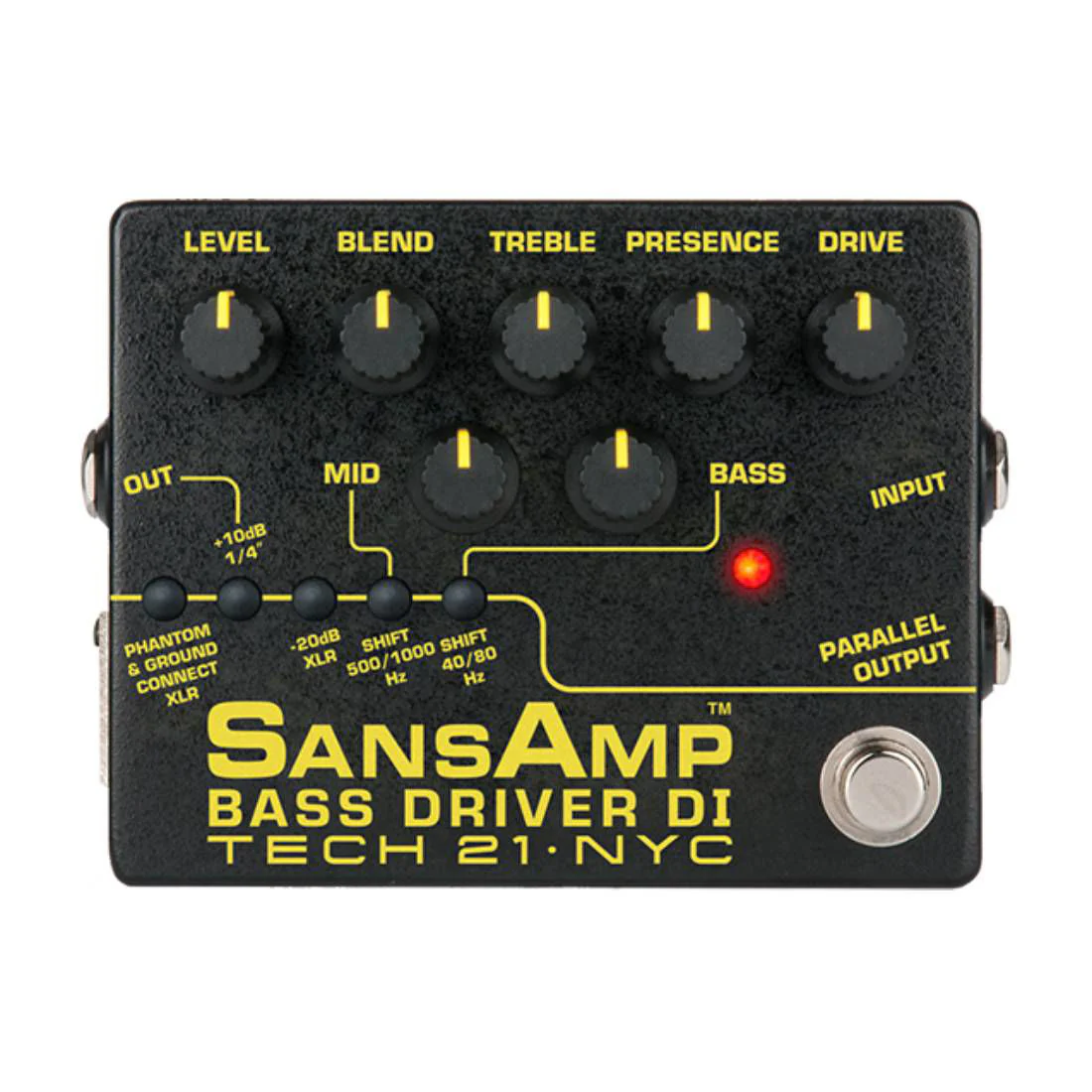 Tech 21 SansAmp Bass Driver DI v2 Bass Preamp and DI Pedal - Image 6