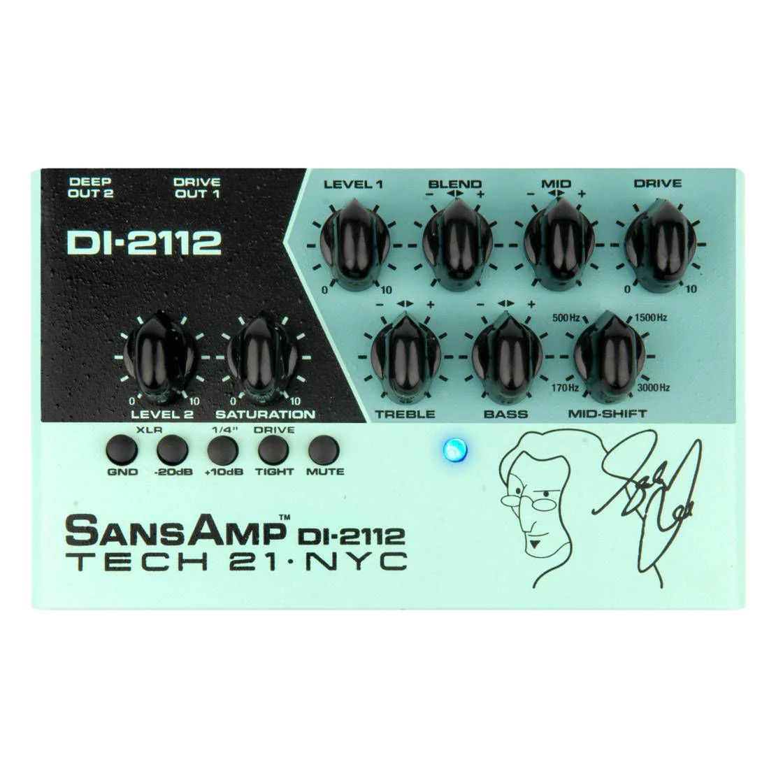 Tech 21 SansAmp DI-2112 Geddy Lee Signature DI