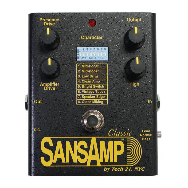 Tech 21 Sansamp SA1 Classic Guitar Pedal Reissue 2021 - Image 2
