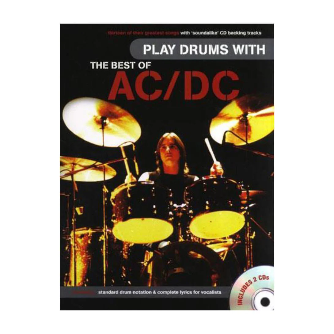 The Best of ACDC - Drum Play-Along (Book & 2 CDs) - Image 2