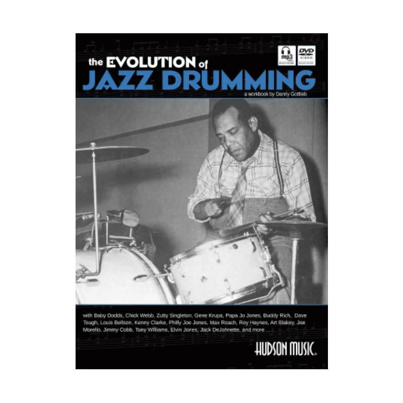 The Evolution of Jazz Drumming - Danny Gottlieb (Book & CD & DVD) - Image 2