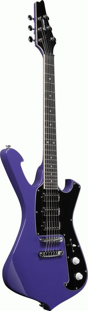 The Ibanez FRM300 PR Paul Gilbert Electric Guitar in Purple - Image 3