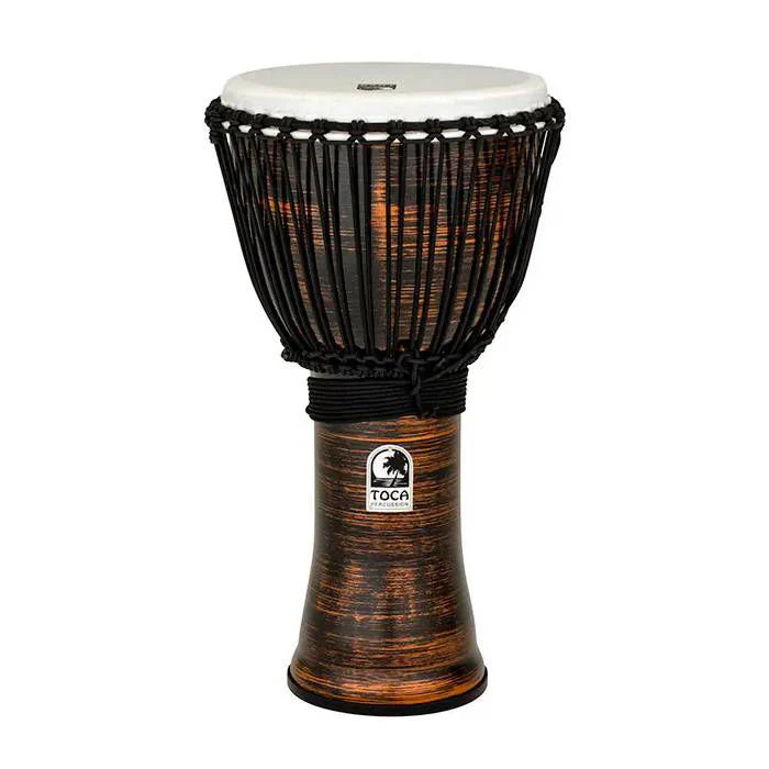 Toca Freestyle 2 Series Djembe 10 in Spun Copper - Image 2