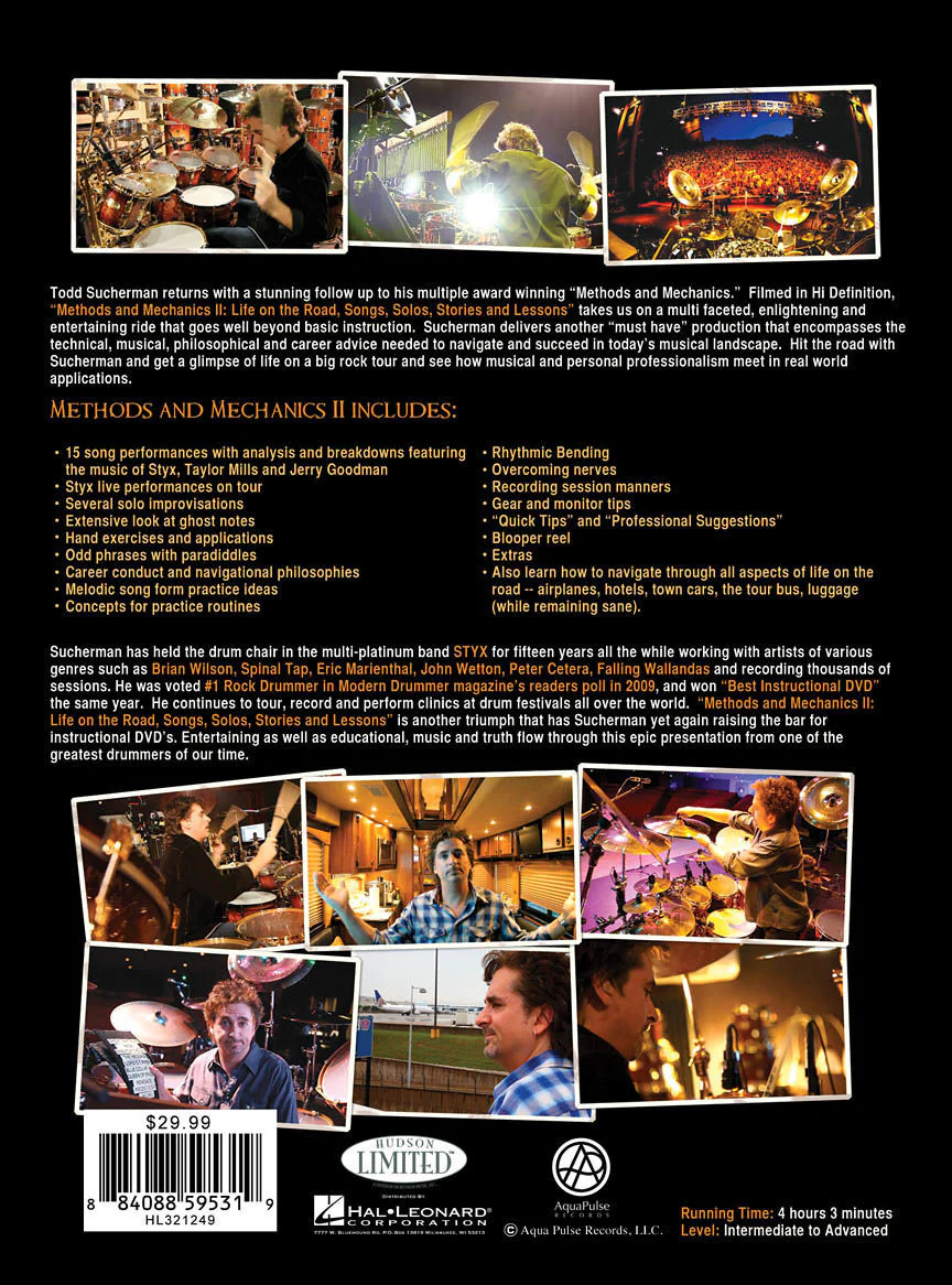 Todd Sucherman - Methods & Mechanics II Double DVD - Image 3