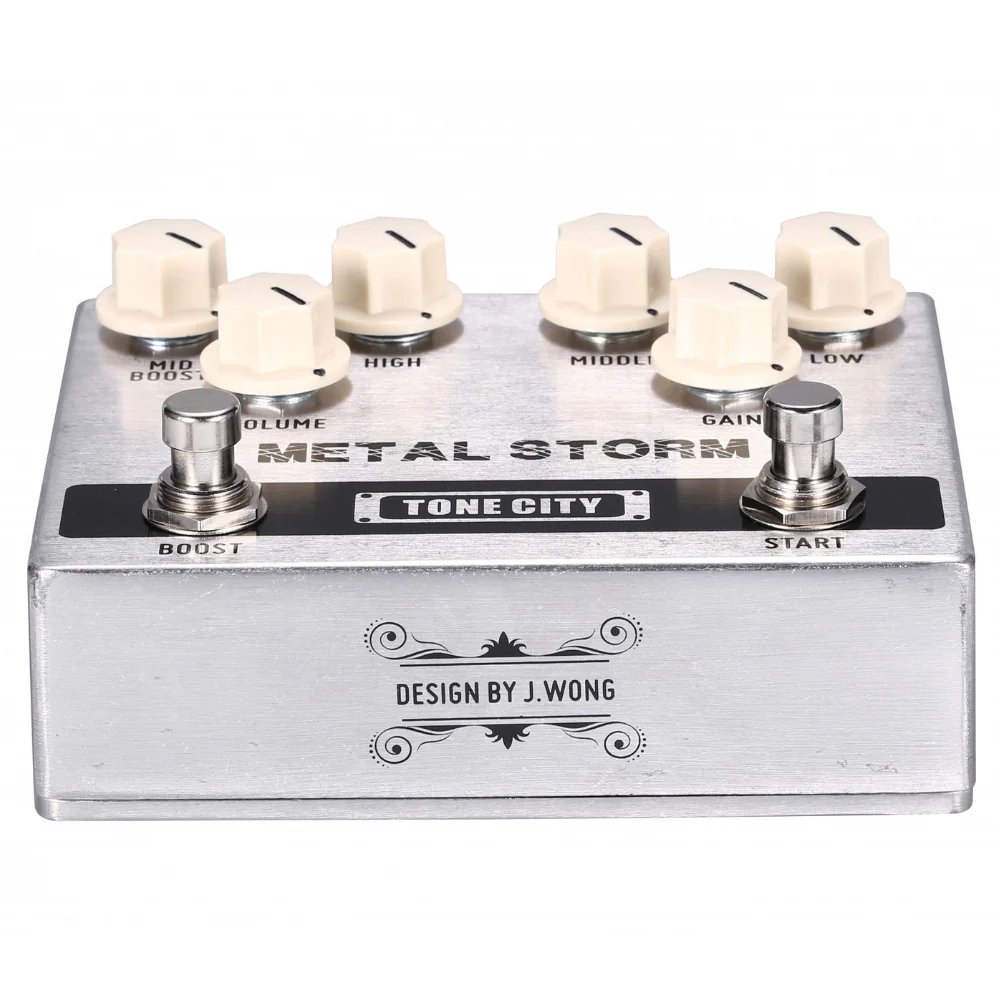 Tone City Audio Deluxary Series Metal Storm Distortion Effects Pedal - Image 2