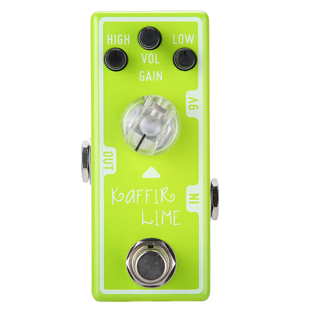Tone City Audio Mini Series Kaffir Lime Overdrive Effects Pedal - Image 5
