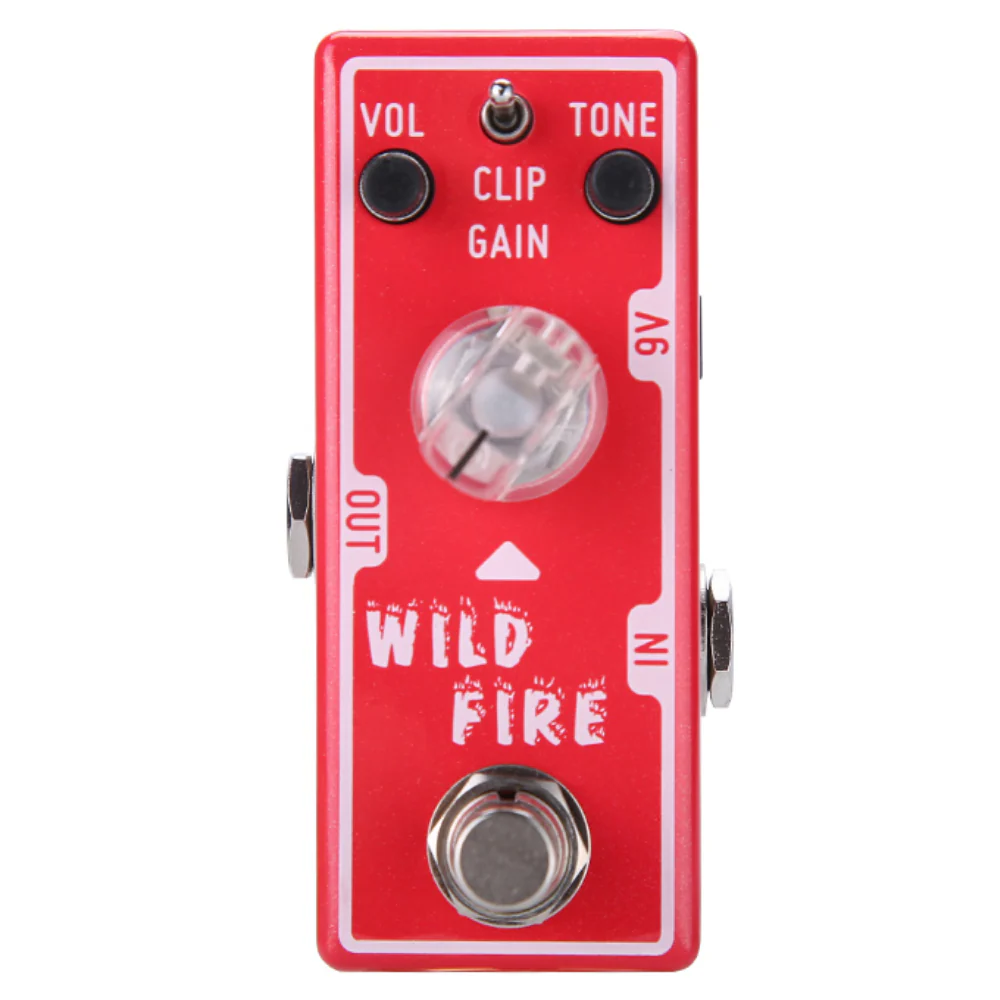 Tone City Audio Mini Series Wild Fire Distortion Effects Pedal - Image 4
