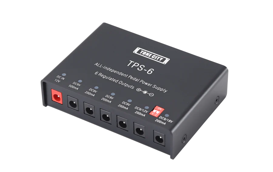 Tone City Audio TPS-06 - 6 Output Pedal Power Supply - Image 3