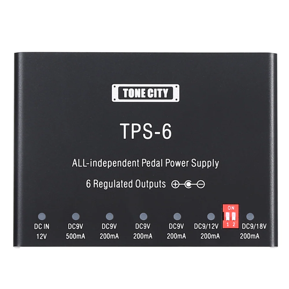 Tone City Audio TPS-06 - 6 Output Pedal Power Supply - Image 6