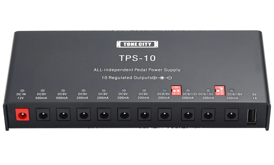Tone City Audio TPS-10 - 10 Output Pedal Power Supply - Image 5