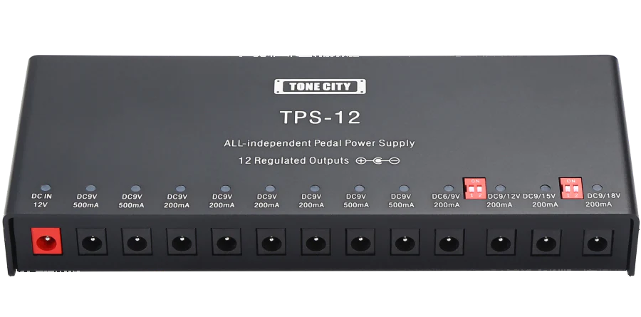 Tone City Audio TPS-12 - 12 Output Pedal Power Supply - Image 5