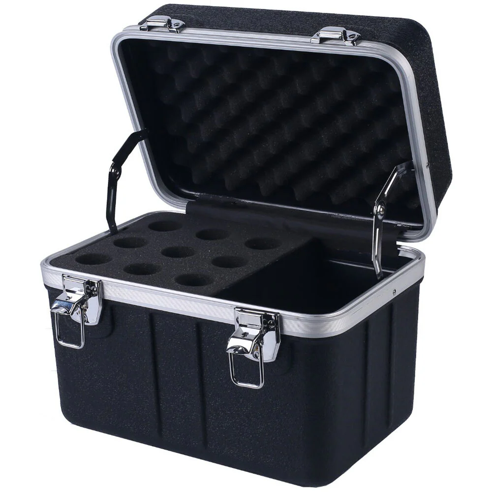 Torque ABS 9-Space Microphone Case with Cable Compartment - Image 2