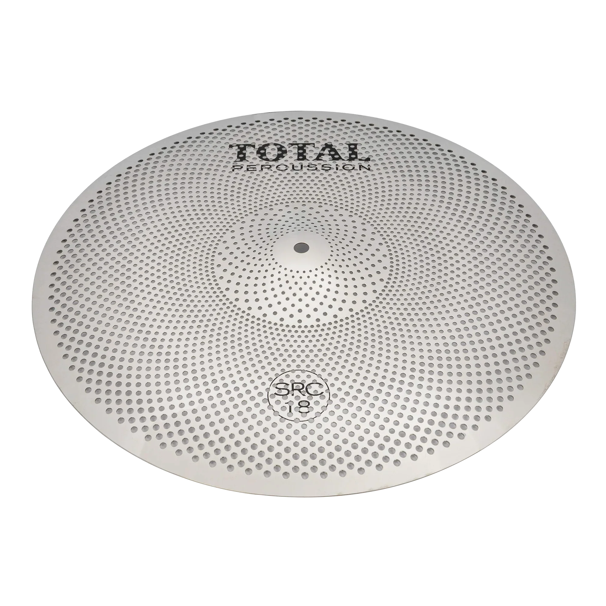 Total Percussion - 18‚Äù Sound Reduction Cymbal - Polished Silver