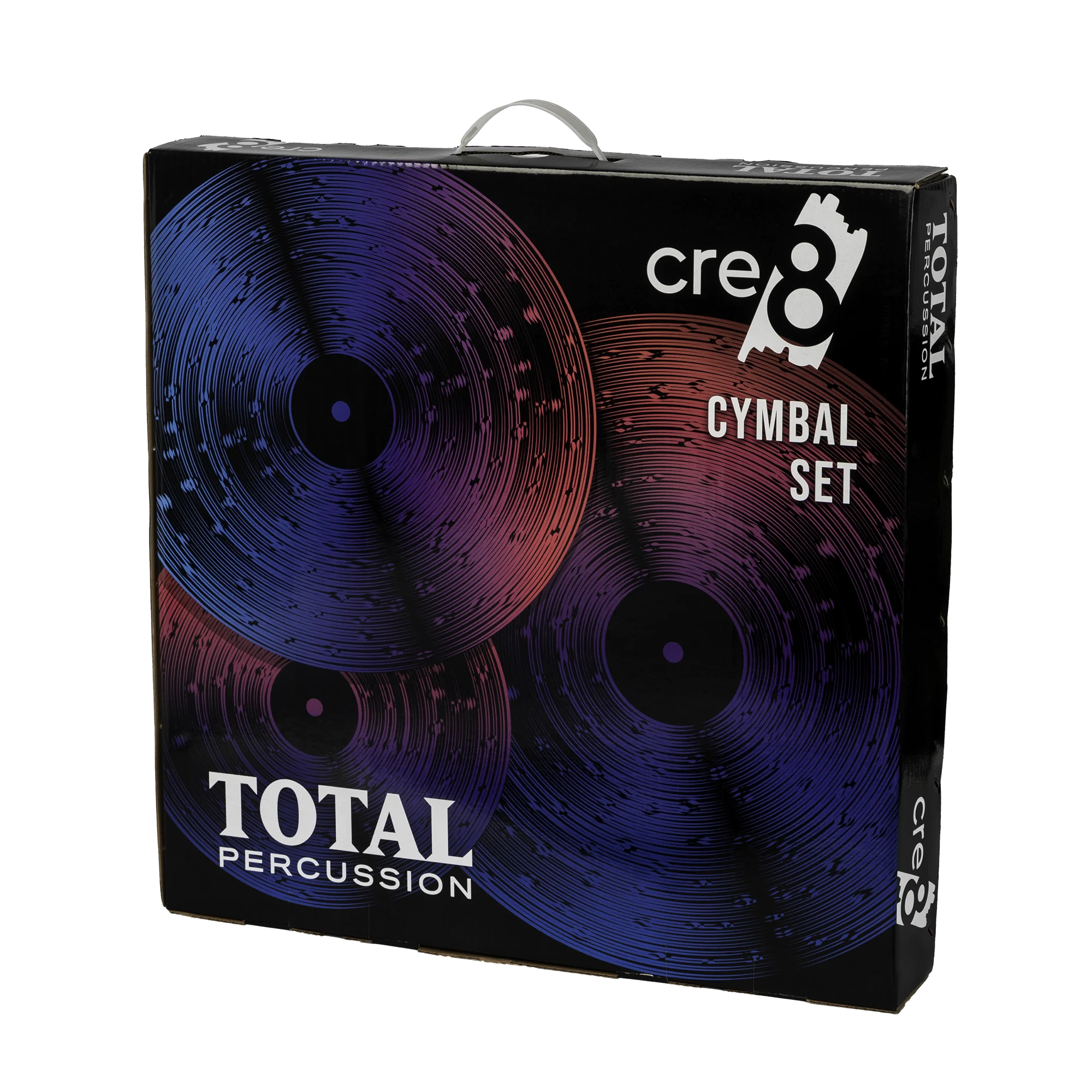 Total Percussion CRE8 Series Cymbals - BOX SET including Cymbal Bag - Image 4