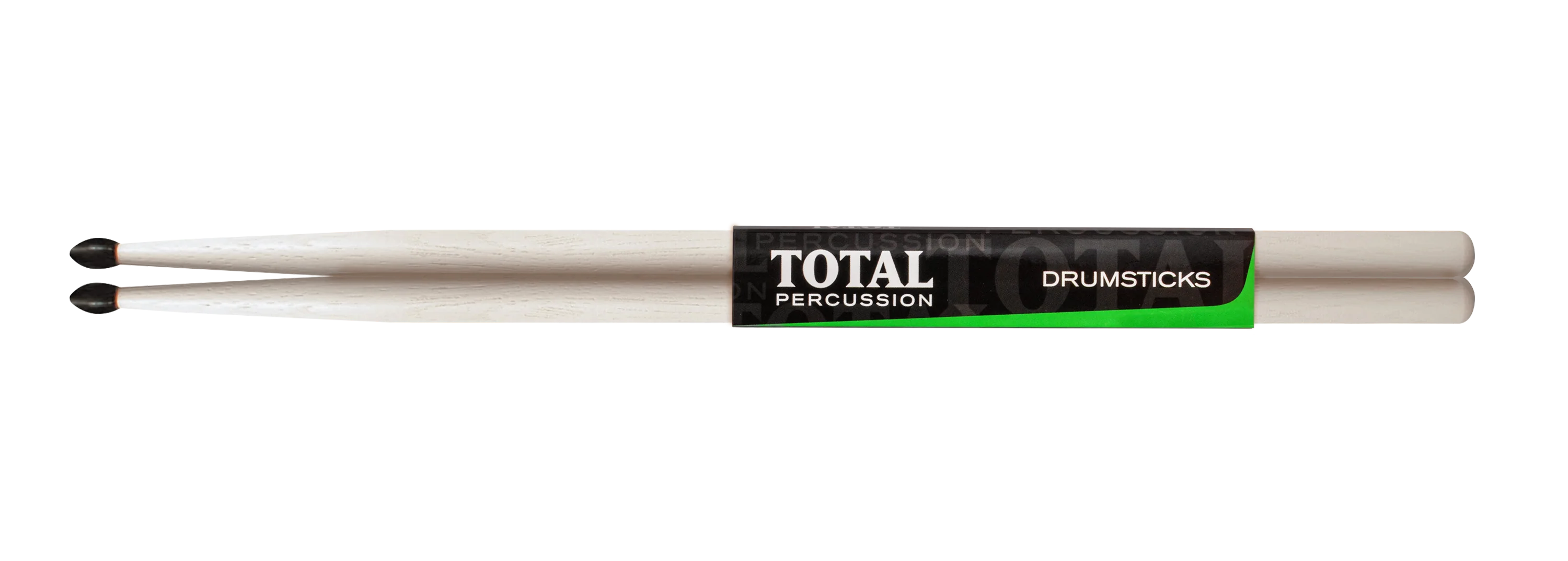 Total Percussion T5AN 5A Nylon Tip Drumsticks - Glow in the Dark - Image 2