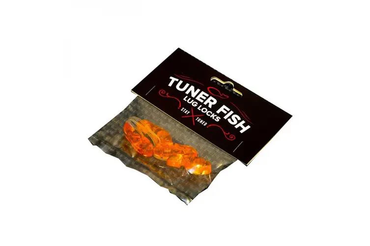 Tuner Fish Lug Locks Orange 4 Pack - Image 3