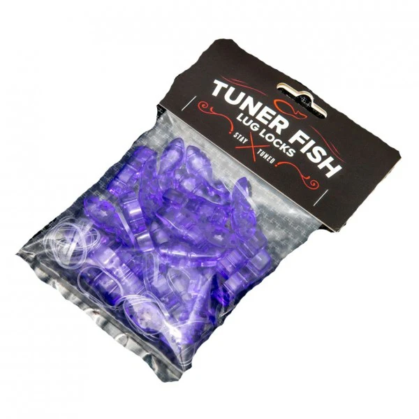 Tuner Fish Lug Locks Purple 24 Pack - Image 2