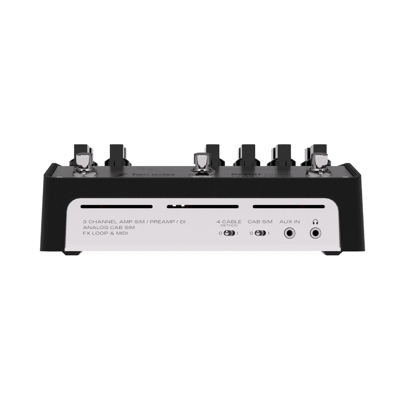 Two Notes Revolt 3-Channel Pedal Format Guitar Amplifier - Image 4